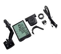 Ciclocomputer, 1 confezione da 1 tachimetro wireless impermeabile per bicicletta, con grande schermo, monitoraggio accurato dei dati di corsa, sveglia automatica in standby, per ciclisti e sport