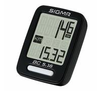 Ciclocomputer-Conta Km bici SIGMA BC 5-16 con 5 funzioni Bicicletta Mtb Ibrida