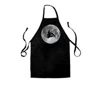 Ciclomotore Luna - Unisex Bambini Grembiule - Scooter Motore Cavaliere Moto