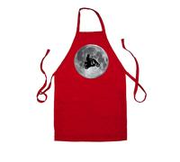 Ciclomotore Luna - Unisex Bambini Grembiule - Scooter Motore Cavaliere Moto