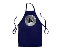 Ciclomotore Luna - Unisex Bambini Grembiule - Scooter Motore Cavaliere Moto