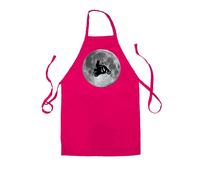 Ciclomotore Luna - Unisex Bambini Grembiule - Scooter Motore Cavaliere Moto