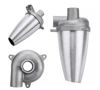 Ciclone industriale con carica turbo in alluminio Collettore di polveri industri