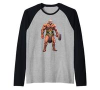 Ciclope Mitologia Greca divinità Dio Antica Grecia Mitica Maglia con Maniche Raglan