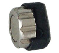 Ciclosport 8 mm, Magnete Universale per Raggi Piatti, Colore Unisex-Adult, Argento-Argento