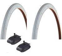 CicloSportMarket 2 COPERTONI COPERTURE Pneumatici 24 x 1 3/8 + 2 x Camere d'Aria Omaggio - Carrozzina/Sedia A ROTELLE
