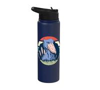 Cicogna dal becco a scarpa uccello natura composizione forza Stainless Steel Insulated Water Bottle