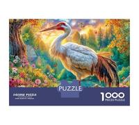 Cicogna Puzzle 1000 Pezzi, Jigsaw Puzzle Per Adulti E Ragazzi Dai 14 Anni in Su, Giochi Stimolanti Per Tutta La Famiglia 38x26cm/1000pcs
