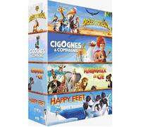 Cicogne E Compagnia + Happy Feet + Animali & Cie + Divertente Uccelli Cofanetto
