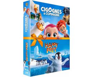 Cicogne E Compagnia + Happy Feet Cofanetto DVD Nuova