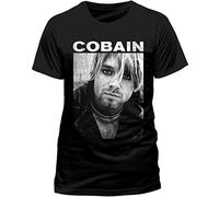 CID Kurt Cobain Shadow T-Shirt, Nero, XXL Uomo