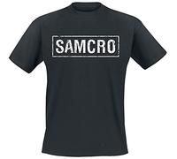 CID - T-Shirt Sons of Anarchy Samcro Banner,XXL,Uomo, Nero