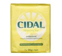 Cidal Antibatterico Sapone Con Pompelmo Estratto (32 X 100g BAR) 16 Pacco Doppio