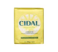 Cidal Sapone Antibatterico con Estratto di Pompelmo - 2 Barrette da 100g