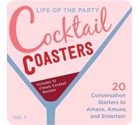 Cider Mill Press Life of the Party Cocktail Coasters 1 (Libro di cartone)