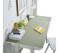 CIEEIN CIEHT Sottomano per Scrivania Tappetino da tavolo Tovaglia in PU Impermeabile e facile da pulire Verde Matcha Spessore 2mm 43 * 90cm