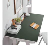 CIEEIN CIEHT Sottomano per Scrivania Tappetino da tavolo Tovaglia in PU Impermeabile e facile da pulire Verde scuro Spessore 2mm 60 * 100cm