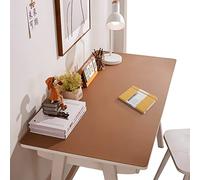 CIEEIN CIEHT Sottomano per Scrivania Tappetino da tavolo Tovaglia in PU Impermeabile e facile da pulire marrone Spessore 2mm 45 * 90cm