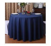 CIEEIN CIEHT tovaglia rotonda casa hotel banchetto tavolo gonna blu navy diametro 340 cm