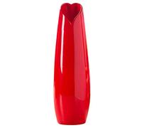 CIEEIN CIEHT Vaso di ceramica Accessori per la casa Disposizione dei fiori dell'ornamento del fiore essiccato in stile europeo Rosso H 30cm di altezza