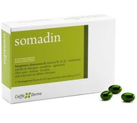 Cieffe Derma Somadin - Integratore alimentare per il rilassamento e il sonno, 30 softgel