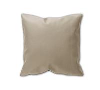Cieffepi Home Collections Cuscino Arredo ECOPELLE (50 x 50 cm, Biscotto)