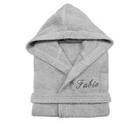 Cieffepi Home Collections SOLO MIO BASIC Accappatoio personalizzato unisex adulto con cappuccio in spugna di puro cotone