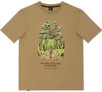 Ciele - T-shirt en coton recyclé - U ORTShirt Wallace Lake Road Canvas per Uomo in Cotone - Taglia M - Marrone
