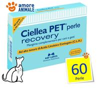 CIELLEA Pet Perle 30 - Pet Recovery 60 / 120 perle per CANI e GATTI sovrappeso