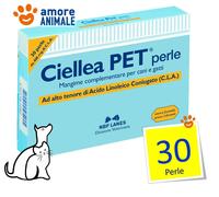 CIELLEA Pet Perle 30 - Pet Recovery 60 / 120 perle per CANI e GATTI sovrappeso