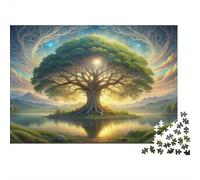 Cielo albero mistico Puzzle 1000 Pezzi In cartone Resistente,Un Tangram Per Giochi Di Puzzle Per Lo Sviluppo Cognitivo,Ideale Per Attività Fuzzle Post-scuola,Il Puzzle Più Venduto 70x50cm/1000pcs