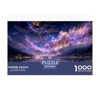 Cielo magico Puzzles 1000 Pezzi Gioco Di Sfida GioGattotolo Adulti E Oltre 12 Anni Riflesso Gioco Di Puzzle Sfida EduGattoiva Creatività Regalo Decorazione Casa 38x26cm/1000pcs