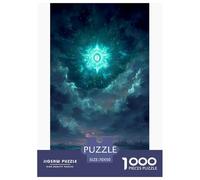 Cielo misterioso Puzzles 1000 Pezzi Gioco Di Sfida Giocattolo Adulti E Bambini Orrore Gioco Di Puzzle Divertimento Famiglia Rilassamento Regalo Decorazione Casa 70x50cm/1000pcs