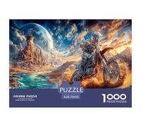 Cielo notturno magico Puzzle Impossible 1000 Pezzi Off Road Rider Decorazione Per La Casa. Giochi Rilassamento E Intelligence Per Adulti E Ragazzi Da 14 Anni 70x50cm/1000pcs