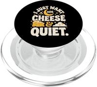 Cielo notturno Voglio solo un po 'di formaggio e tranquillo PopSockets PopGrip per MagSafe