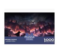 Cielo Oscuro Puzzle 3D in Carta 38x26cm/1000pcs Apocalisse Creativo E EduGattoivo Perfetto Per Rilassarsi E Decorare Ottimo Regalo Per Tutti