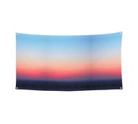 cielo rosso e blu Stampa Banner Puntelli Decorazioni Festa di Compleanno Fotografia Sfondo Forniture Banner Decor