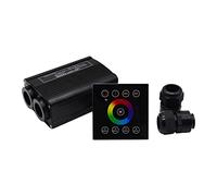 Cielo Stellato Luce, Toccare Remote Controller 3 2W RGBW LED. Interruttore a parete a doppia testa a fibra ottica PMMA. Soffitto a stella Fai da te Decor 2Output.