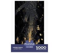 Cielo stellato Puzzles 1000 Pezzi Gioco Di Sfida Giocattolo Adulti E Bambini Città Gioco Di Puzzle Sfida Educativa Attività Di Relax Regalo Decorazione Casa 38x26cm/1000pcs