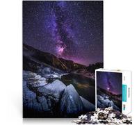 Cielo stellato stelle cadenti Puzzle da 1000 pezzi per adolescenti Allena il tuo cervello e le tue mani offerte come regali per tutta la famiglia 38x26cm