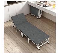 CIELOBLOEN Giaciglio Pieghevole, Poltrona Portatile con 3cm Cuscino Comfort Spesso Width70cm/27.6in