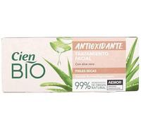 Cien Bio - 7 fiale x 2 ml. Trattamento viso antiossidante con aloe vera e acido ialuronico. Per pelli secche.