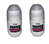 CIEN Donna Invisibile Roll-on Antitraspirante 48 Ore Antimacchia 2 x 50 ml