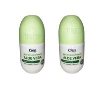 CIEN Donna Roll-on Antitraspirante 48 Ore Crema Idratante all'Aloe Vera 2 x 5...