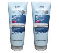 CIEN Gel detergente 3 in 1, 2 x 200 ml