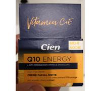 Cien Q10 Energy Crema Notte Energizzante Antirughe Rassodante Vitamina C + E ...