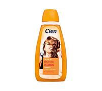 Cien Shampoo giorno dopo giorno, frutta e vitamina, potenza e volume, per capelli normali, senza siliconi, vegani, 500 ml