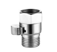 CIENCIA G1 / 2 "Head in ottone cromato doccia valvola arresto, con spento/off on/Switch (AV016)