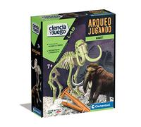 Ciencia y Juego - Arqueojugando Mamut - Giocattolo/modellino Fluorescente di Mammut, educativo, RIF: Clementoni 550272
