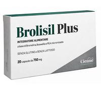 CIENNE FARMACEUTICI Srl Integratore Brolisil Plus con PEA e Boswellia, 20 capsule